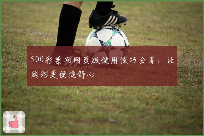 500彩票网网页版使用技巧分享，让购彩更便捷舒心